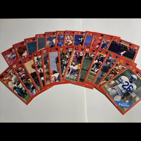 Vintage 1989 Pro Set Football Cards Lot of 134 Cards - Picture 7 of 12